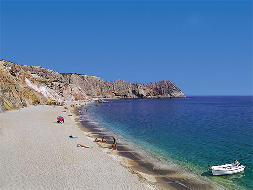 PALEOCHORI (Beach) MILOS - Greek Travel Pages