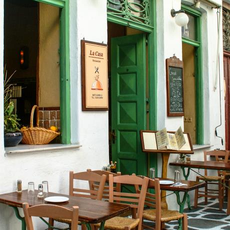 Greek Tavern, MYKONOS CHORA (Listed traditional settlement) MYKONOS