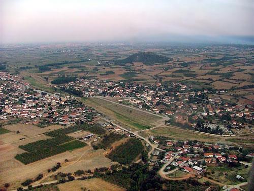 Aerial photo of Strymoniko, Serres STRYMONIKO (Small town) SERRES