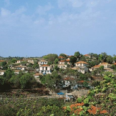 Αποψη του χωριού Λαζαράτα, ΛΑΖΑΡΑΤΑ (Κωμόπολη) ΛΕΥΚΑΔΑ