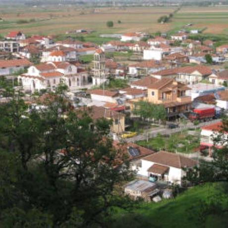 Kalithiro, the center of the village with the church, KALITHIRO (Village) KARDITSA