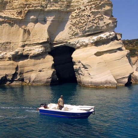 Sykia, Caves, SYKIA (Beach) MILOS