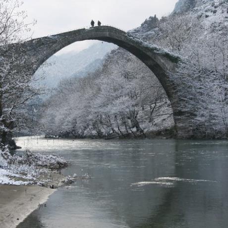 Konitsa bridge, KONITSA (Small town) IOANNINA