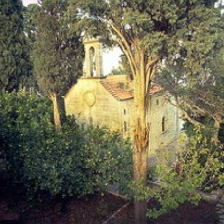 Η εκκλησία στη Μονή Αρετίου στο Μιραμπέλο, ΜΟΝΗ ΑΡΕΤΙΟΥ (Μοναστήρι) ΝΕΑΠΟΛΗ