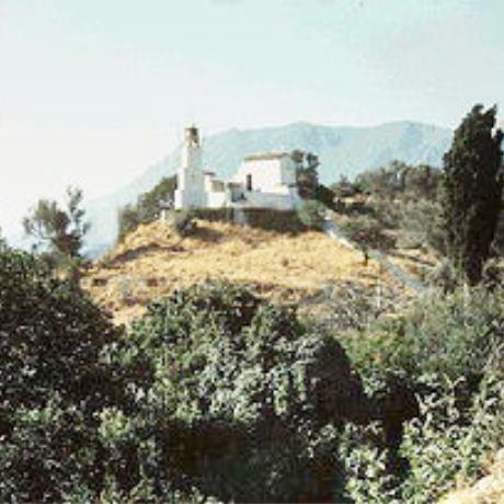 Η Βυζαντινή εκκλησία του Αγίου Νικολάου πάνω από το χωριό Βιζάρι, ΒΙΖΑΡΙ (Χωριό) ΡΕΘΥΜΝΟ