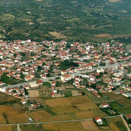 Aerial photo of Vamvakofyto, Serres, VAMVAKOFYTO (Small town) SERRES