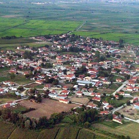 Aerial photo of Ano Kamila, Serres, ANO KAMILA (Village) SERRES