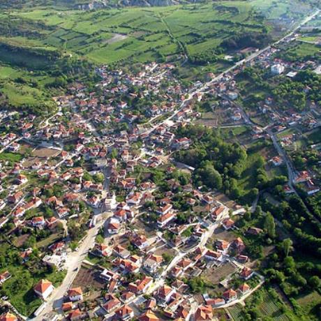 Aerial photo of Kormista, Serres, KORMISTA (Village) SERRES