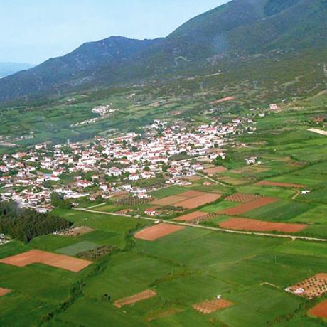 Aerial photo of Iliokomi, Serres, ILIOKOMI (Village) SERRES