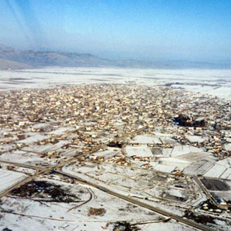 Aerial photo of Palamas, Karditsa, PALAMAS (Small town) KARDITSA