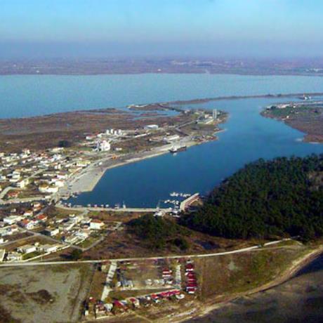 Aerial photo of Porto Lagos, Xanthi, LAGOS (Port) XANTHI