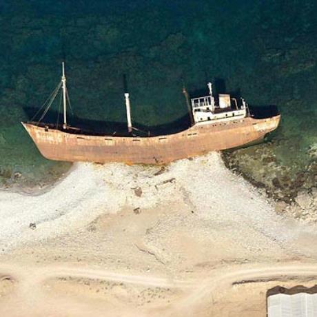 A shipwreck at Kissamos bay, Chania, KISSAMOS GULF (Gulf) CHANIA