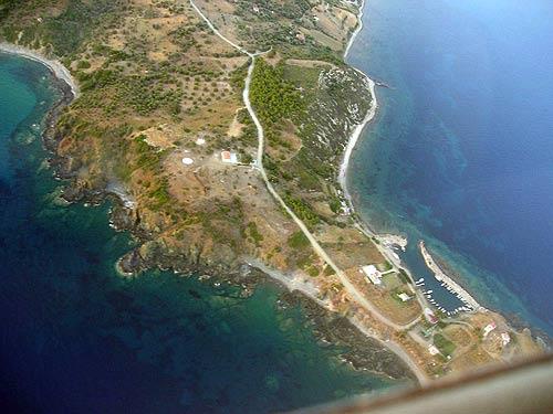 Aerial photo of Agios Fokas, Lesvos AGIOS FOKAS (Settlement) MYTILINI