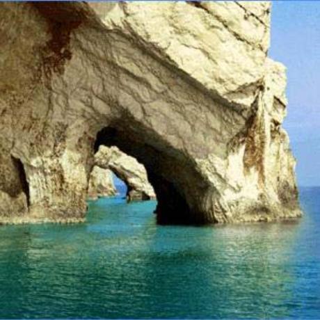 Agios Nikolaos, blue caves, AGIOS NIKOLAOS (Port) ZAKYNTHOS