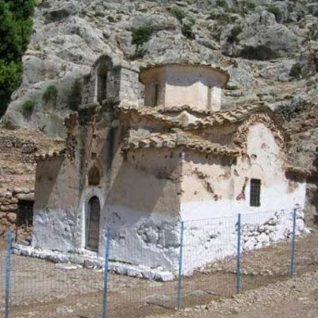Moni Timiou Prodromou, the katholikon (church) of the old monastery, MONI TIMIOU PRODROMOU (Monastery) PARNASSOS