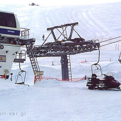 Seli National Ski Centre, a snowmobile and lifts, SELI (Ski centre) NAOUSSA