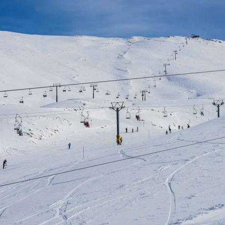Parnassos ski centre, the lifts, KELLARIA (Ski centre) PARNASSOS