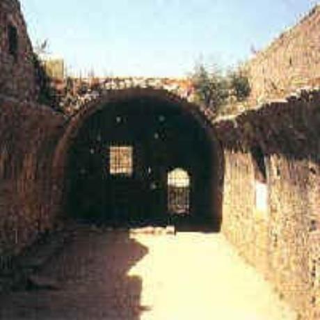 Moni Arkadiou, the 'lagoumi' (gun-powder chamber) which Giamboudakis blew up in 1866, during the Cretan Revolution, MONI ARKADIOU (Monastery) RETHYMNO