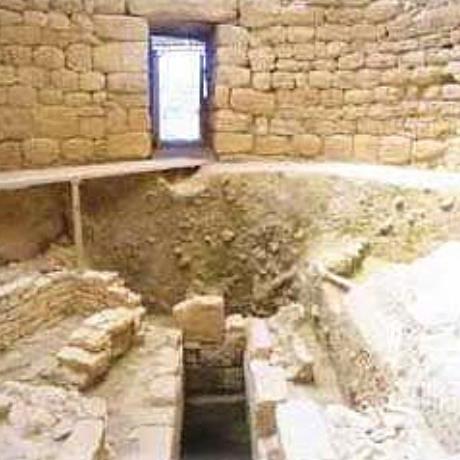 Tzanata, interior of the mycenean vaulted tomb (1350-1100 BC), TZANATA (Settlement) KEFALLONIA