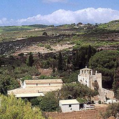 Anafonitria, view of the monastery of Theotokos Theotokos Anaphonetria (15th cent.), ANAFONITRIA (Village) ZAKYNTHOS