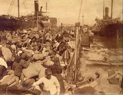 Kalamaria, arrival of the 1922 refugees KALAMARIA (Suburb of Thessaloniki) THESSALONIKI