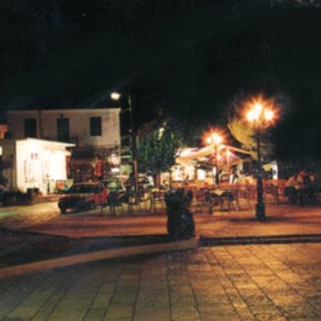 Paleros, a view of the town at night, PALEROS (Small town) AKTIO - VONITSA