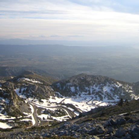 A panoramic view of Dirfys, DIRFYS (Mountain) EVIA