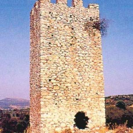 Inoi, mediaeval tower, INOI (Ancient city) MARATHONAS