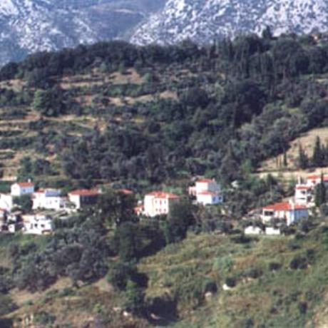 Kaliani, with a view to the mountain, KALIANI (Settlement) KARYSTIA