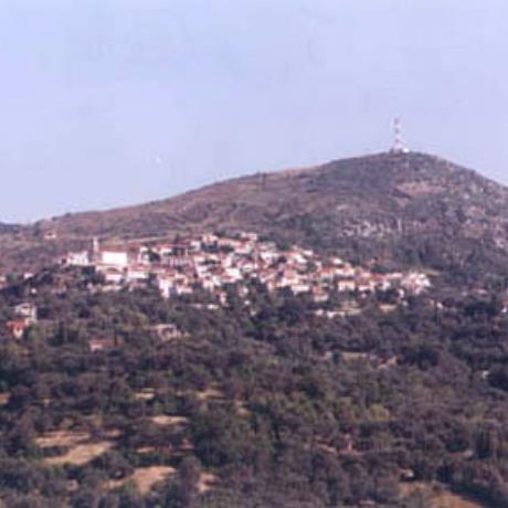 Enoria, with a view to the mountain, ENORIA (Village) KYMI