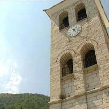Moni Eikossifinissis, bell tower, MONI EIKOSSIFONISSIS (Monastery) SERRES