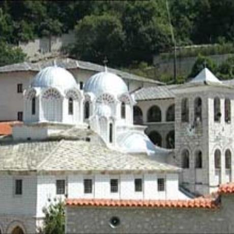 Moni Eikossifinissas, view of the monastery complex, MONI EIKOSSIFONISSIS (Monastery) SERRES