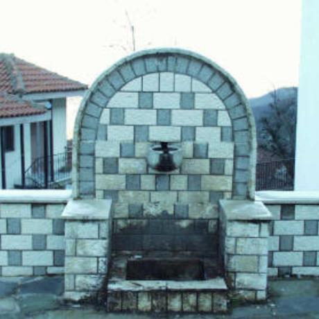 Kastania, water fountain, KASTANIA (Village) KARDITSA