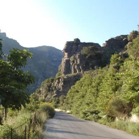 Agios Dimitrios, going to the village, AGIOS DIMITRIOS (Village) KARYSTIA