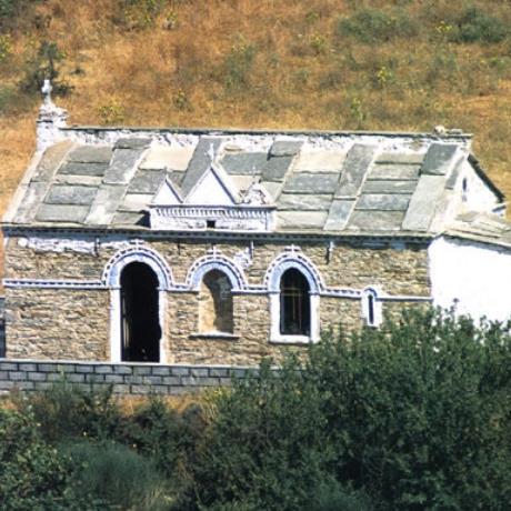 Agios Dimitrios, the byzantine church of St Dimitrios (11th century), AGIOS DIMITRIOS (Village) KARYSTIA