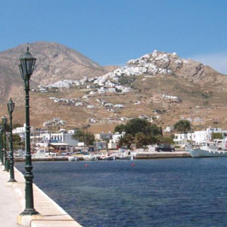 Livadi or Serifos is the port of the island, 5 kms southeast of the Chora (capital), SERIFOS (Port) KYKLADES
