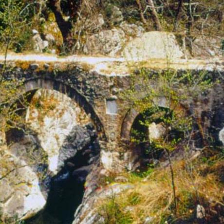 Menikio, stone bridge, MENIKIO (Mountain) SERRES
