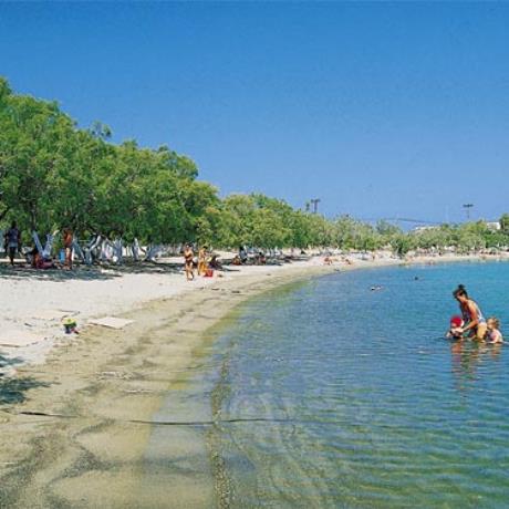 (A)pollonia sweeping sandy beach is ideal for small children, APOLLONIA (Village) MILOS