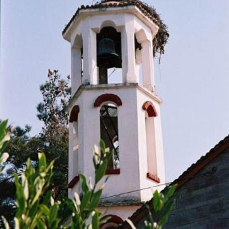 Neochori, the bell-tower of St Nektarios church, NEOCHORI (Small town) SERRES