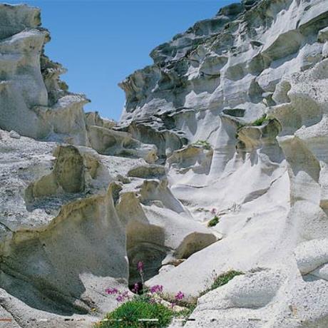 Sarakiniko; rare geomorphic formations, SARAKINIKO (Beach) MILOS