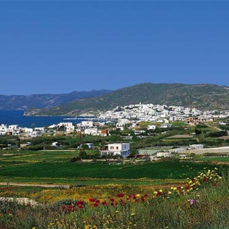 Adamas, Langada & Papikinou beaches are located very close, MILOS (Port) KYKLADES