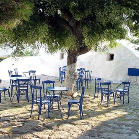 Amorgos; in the capital town one can see lots of small squares, AMORGOS (Village) AMORGOS