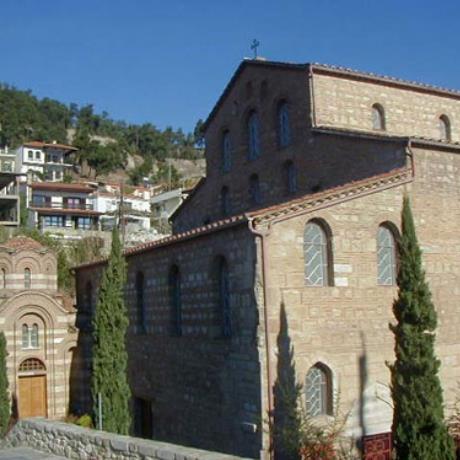 A view of the Old Metropolis of Serres - Agii Theodori church was almost completely burned during the great fire of 1913 & only few of its mosaics have been preserved, SERRES (Town) MAKEDONIA CENTRAL