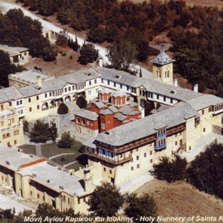 Sidirokastro, Monastery of St. Kirykos & Ioulitis - a women's cenobitic monastery, founded in 1968, SIDIROKASTRO (Town) SERRES