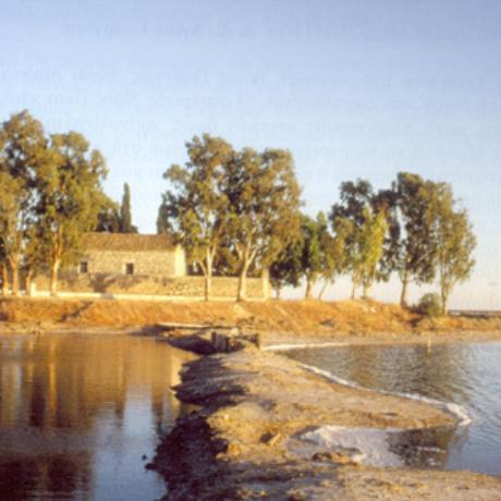 Messolongi Lagoon, Basilica of Foinikia-of-Messolongi - right in the heart of the lagoon, between Etoliko & Messolongi borders; nowadays church dates in 1804, MESSOLONGI LAGOON (Lagoon) ETOLOAKARNANIA