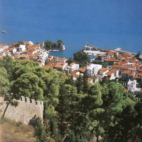 Nafpaktos - a view of the town from the castle, NAFPAKTOS (Town) ETOLOAKARNANIA