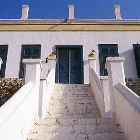 Amaranti’s house, behind Ai-Nikolas. Built in 1860., CHALKI (Village) DODEKANISSOS