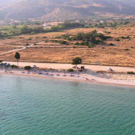 The sandy beach of Katelios, KATELIOS (Settlement) KEFALLONIA