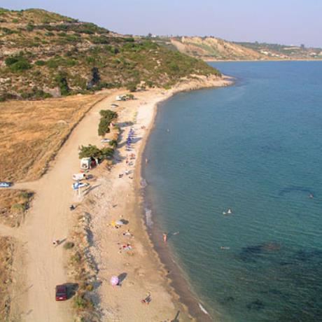 Panoramic view of Katelios Beach, KATELIOS (Settlement) KEFALLONIA