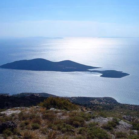 Panoramic view of Samiopoula, SAMIOPOULA (Island) SAMOS